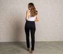 Picture of Yogahose lang mit Umschlagbund in schwarz von The Spirit of OM