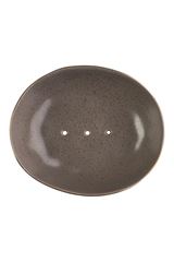 Immagine di Seifenschale CLASSIC brown mit Goldrand