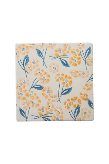 Image sur Untersetzer VINTAGE GARDEN orange