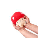 Picture of Noodoll Mini Plush Ricemogu - Red Mushroom, VE-4