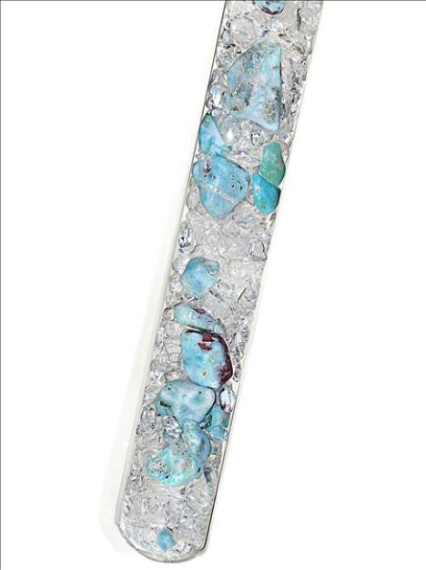 Bild von Larimar - blau und tief (wie das Meer) - quintESSENCE Edelsteinwasser-Stab-Selec