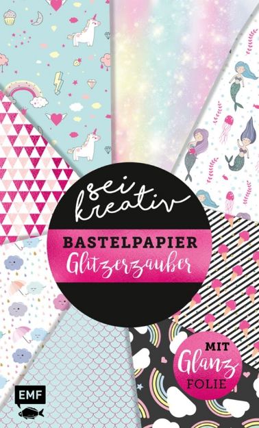 Bild von Sei kreativ! – Bastelpapier Glitzerzauber