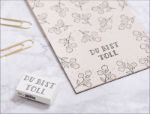 Bild von M&B Du bist toll (weiss)_35x55mm, VE-3