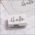 Bild von M&B Hello (weiss)_35x55mm, VE-3