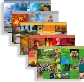 Zeige Details für Loh, N: Fünf-Elemente-Schaubilder, A3 Bild von Loh, N: Fünf-Elemente-Schaubilder, A3