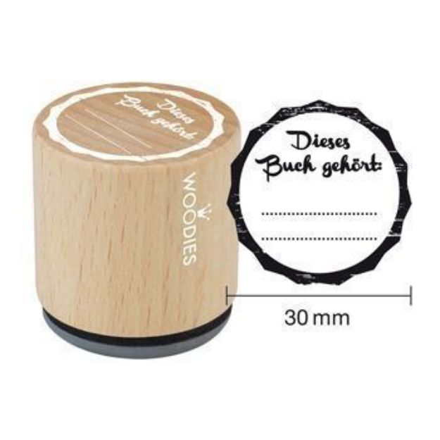 Bild von Woodies Stempel Dieses Buch gehört (006), VE = 3
