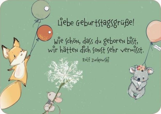 Bild von Liebe Geburtstagsgrüsse 10 Ex.
