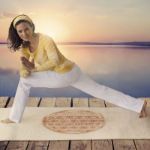 Bild von Yogamatte Blume des Lebens 85x198cm von The Spirit of OM 