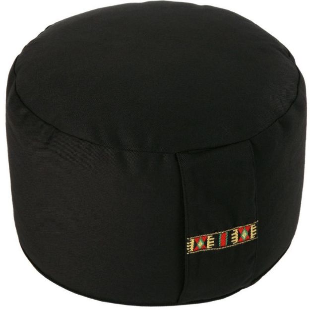 Bild von Meditationskissen Basic Höhe 19 cm in Schwarz von Lotus Design