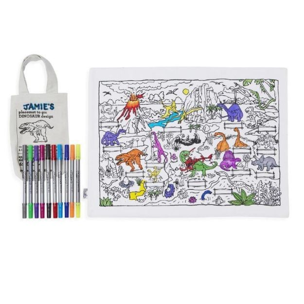 Bild von placemat to go - dinosaur