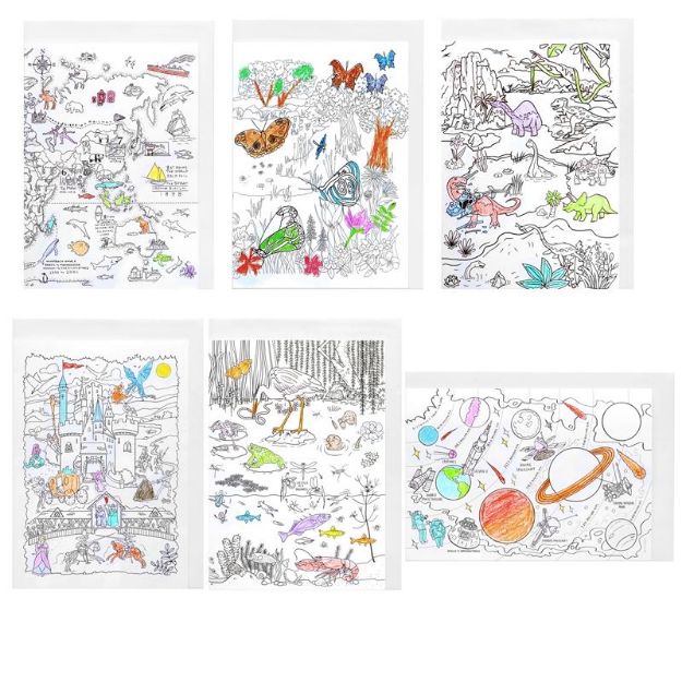 Bild von 6 different cards to colour and send