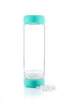 Bild von VitaJuwel inu! Edelsteinflasche mit Bergkristall in ocean blue