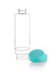 Bild von VitaJuwel inu! Edelsteinflasche mit Bergkristall in ocean blue