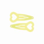 Bild von Hairclips Pastel Hearts (6/card), VE-30