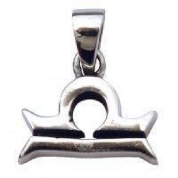 Bild von Anhänger Sternzeichen Waage Silber 925 3,2g