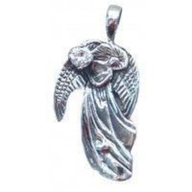 Bild von Anhänger Engel mit Zirkon Silber 925 2,7g