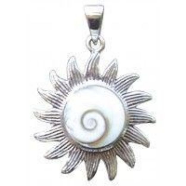 Bild von Anhänger Shivas Auge Sonne 2cm