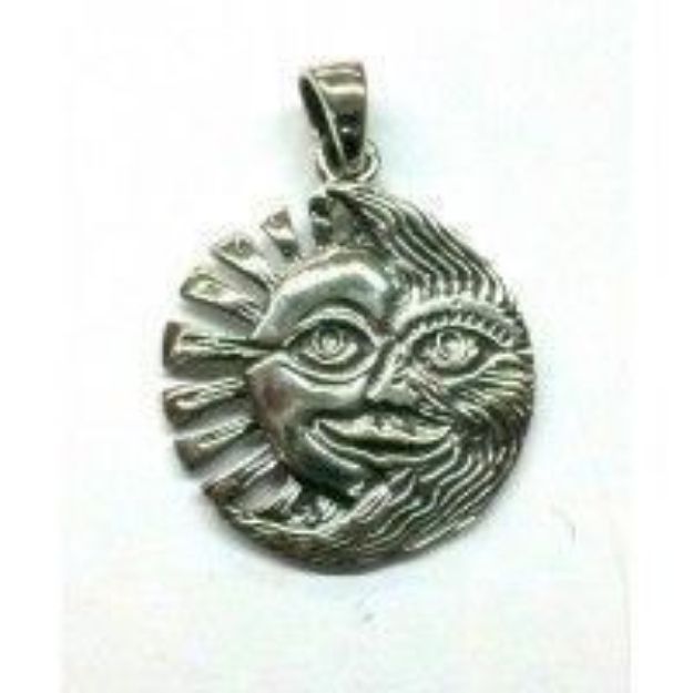 Bild von Anhänger Sonne/Mond Silber 925 7,1g