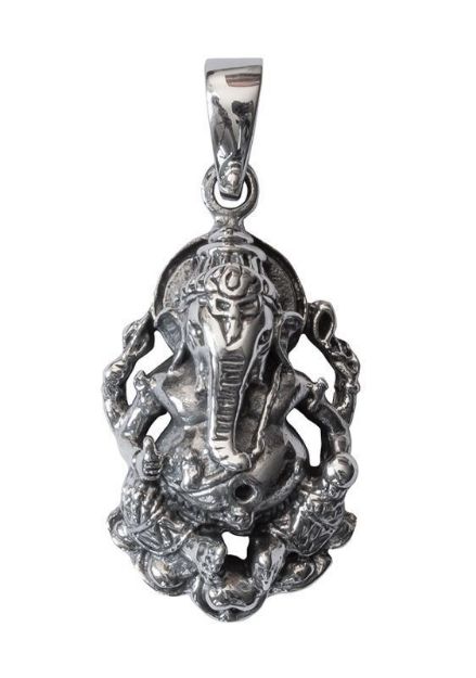 Bild von Anhänger Ganesha 2,0x2,5cm Silber 925 6,2g