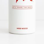 Bild von Miss Wood Bottle - World - White (Antartic), 0.5l