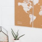 Bild von Miss Wood Puzzle Map M - White