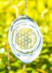 Bild von Blume des Lebens Mobile und Energiespirale 15,3 cm