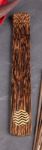Bild von Räucherstäbchenhalter Welle aus Holz