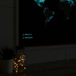 Bild von Woody Map Fluor Edition - L - White Frame