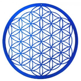 Zeige Details für Spiritcatcher Blume des Lebens Resin blau 20 cm Bild von Spiritcatcher Blume des Lebens Resin blau 20 cm