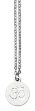Bild von Halskette Om Edelstahl Kette 40cm, Anhänger 1,5cm