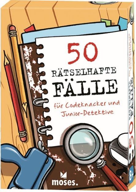 Bild von 50 rätselhafte Fälle für Codeknacker und Junior-Detektive, VE-1