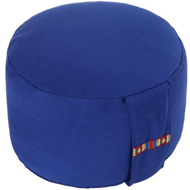 Bild von Meditationskissen Basic Höhe 19 cm in Marineblau von Lotus Design