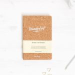 Bild von Woody Notebook Cork - A5 - Wanderlust