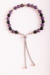 Bild von Negative Ionen und Amethyst Armband