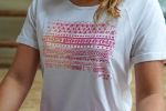 Bild von Shirt Indian Spirit in weiss/pink-mango von The Spirit of OM