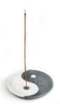 Bild von Räucherstäbchenhalter Ying-Yang aus Marmor