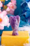 Bild von Engelchen aus Amethyst