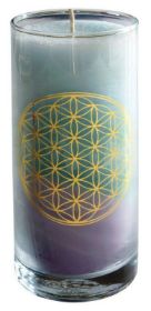 Zeige Details für Stearin-Palmwachskerze Blume des Lebens dream 14 cm, Stearinwachs und Glas Bild von Stearin-Palmwachskerze Blume des Lebens dream 14 cm, Stearinwachs und Glas