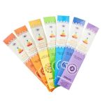 Bild von Green Tree Incense Seven Chakras Set 7x5 Stäbchen