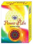 Bild von Räucherkegel Flower of Life je 10 Stück
