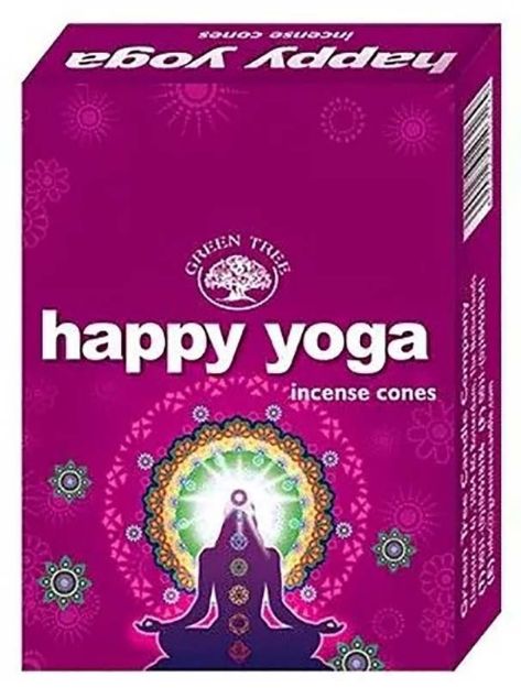 Bild von Räucherkegel Happy Yoga je 10 Stück