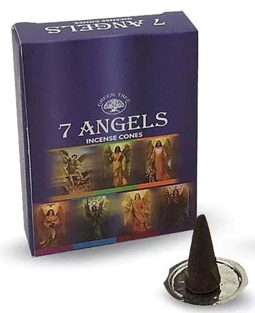 Bild von Räucherkegel 7 Angels je 10 Stück