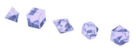 Zeige Details für Die platonischen Körper (5er Set) je 15-18 mm, Rosenquarz  Bild von Die platonischen Körper (5er Set) je 15-18 mm, Rosenquarz