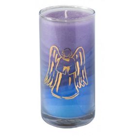 Zeige Details für Stearin-Palmwachskerze Engel Sky 14 cm, Stearinwachs und Glas Bild von Stearin-Palmwachskerze Engel Sky 14 cm, Stearinwachs und Glas