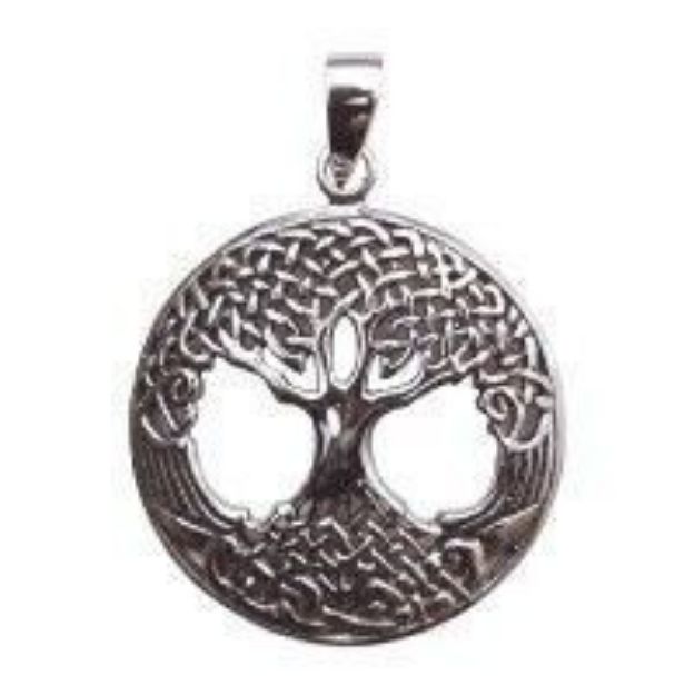 Bild von Anhänger Keltischer Lebensbaum 2.5 cm, Silber