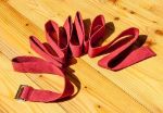 Bild von Yoga Gurt weinrot