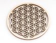 Bild von Blume des Lebens aus Holz 9 cm