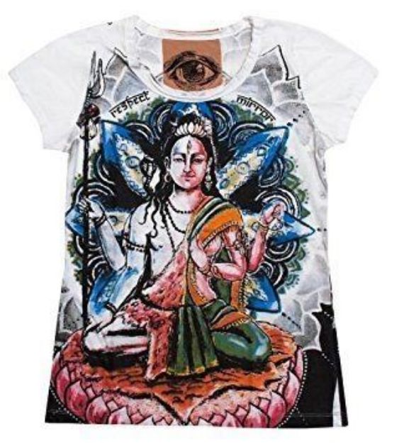 Bild von Damen T-Shirt Shakti 100% Baumwolle Grösse M
