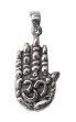 Bild von Anhänger Segnende Hand mit Om 1,5x2,5cm Silber 925 4,6g