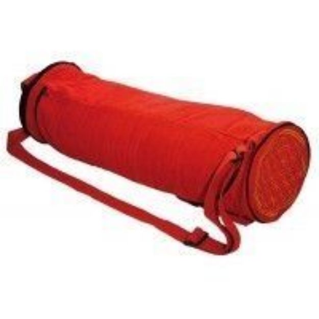 Bild von Yoga Tasche Blume des Lebens Baumwolle rot